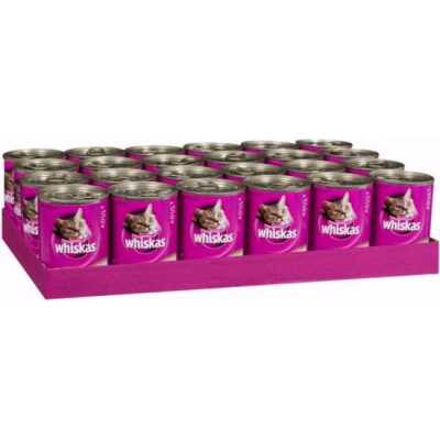 Whiskas cat food - 24 x 410g varities