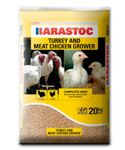 Barastoc turkey and meat chicken grower 20kg