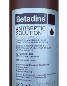 BETADINE SOLOUTION 500ML