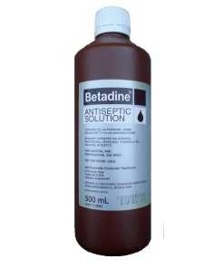 BETADINE SOLOUTION 500ML
