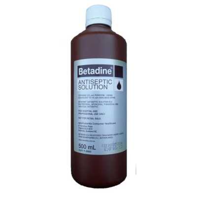 BETADINE SOLOUTION 500ML