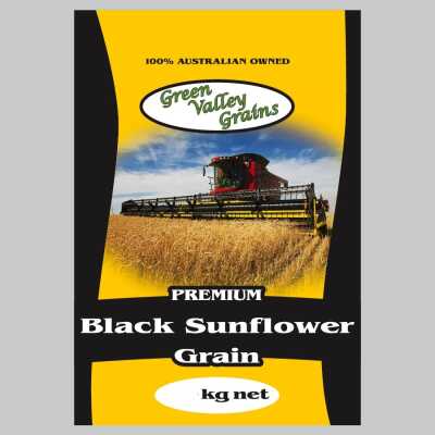 Greenvalley Black sunflower seed 3.2kg