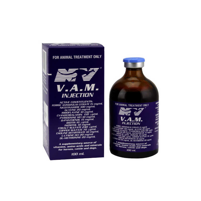 Vpam Injection VAM INJECTION 100ML - Beaufort Animal Supplies