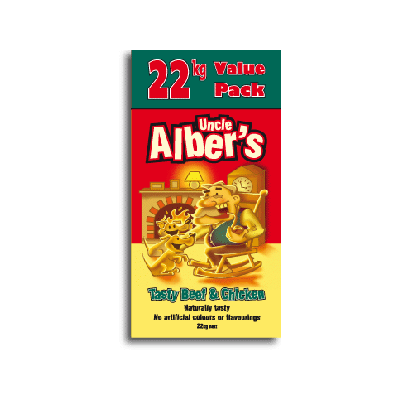 UNCLE ALBERS DOG FOOD