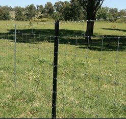 BLACK COATED POST 165CM