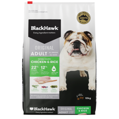 Blackhawk dog chicken and rice 3kg