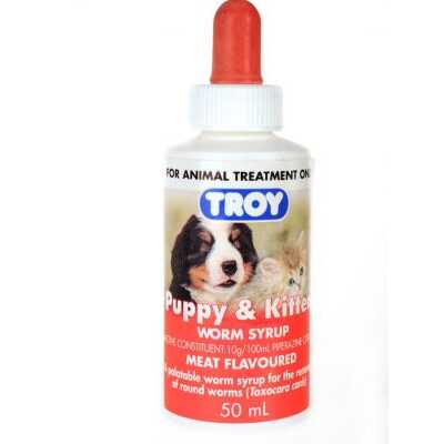 TROY PUPPY WORM SYRIP