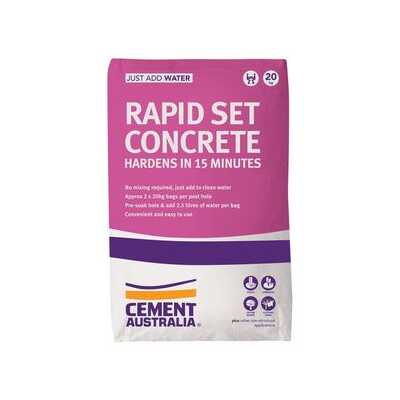 CEMENT AUSTRALAIA RAPISET 20KG