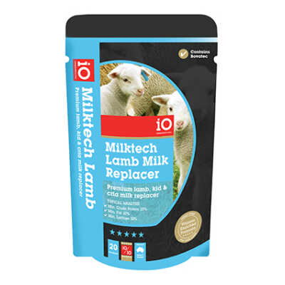 iO Milktech lamb milk replacer