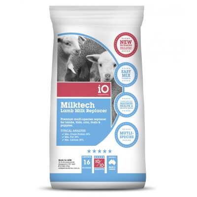 iO Milktech lamb milk replacer