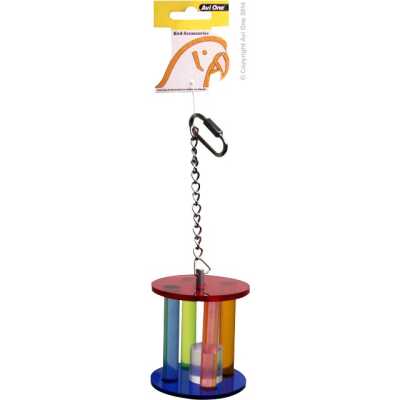 Parrot Toy Acrylic Rattle