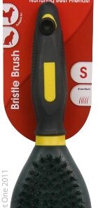 Pet One Small Grooming Bristle Brush for Short Hair