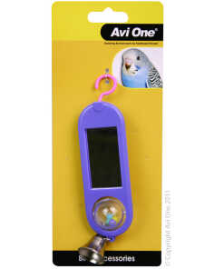 AviOne Bird Toy Double Sided Mirror with tumbling Ball