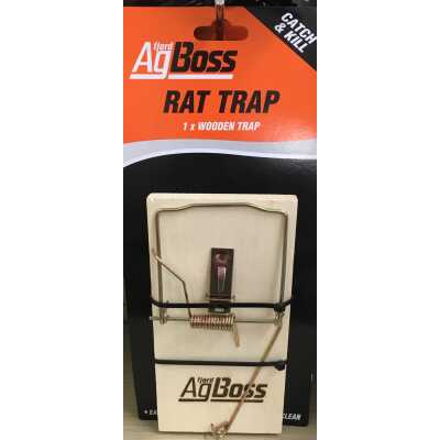 Agboss wooden rat trap