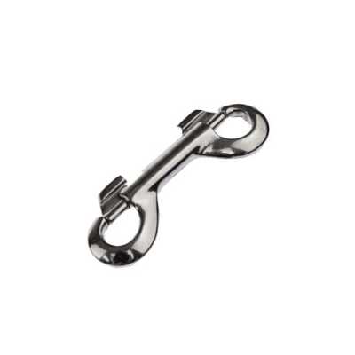 DOUBLE ENDED ZINC SNAPHOOK