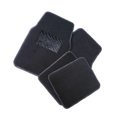 Lion car carpet mat - Black