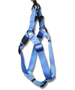 Nylon Step in Harness with Logo