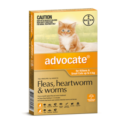 advocate cat 0 - 4kg small 3pk