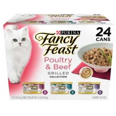 Fancy Feast Classic Beef Poultry Grill 24 x 85g