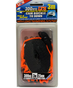 CAM TIE DOWN LTS 25MM X 3M 300KG