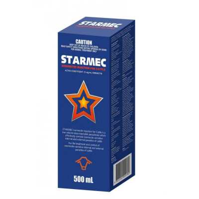 Starmec Cattle drench - Ivermectin injection 500ml