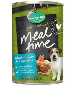 Natures Gift Chicken Rice & Vegetables Dog Food 12 x 700g