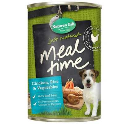 Natures Gift Chicken Rice & Vegetables Dog Food 12 x 700g