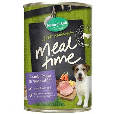 Natures Gift Lamb Pasta & Vegetables Dog Food 12 x 700g