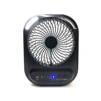 Lion Portable Hurricane Fan with Bluetooth Speaker
