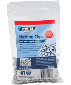 Netting Clips 16mm 2.00mm 500pk Galv