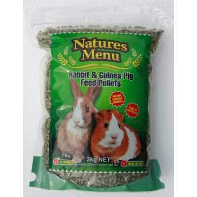 Natures Menu rabbit and guinea pig pellets 2kg