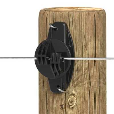 Gallagher Wood Post Claw Insulator 25pk