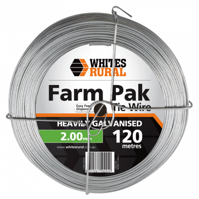 Tie Wire Heavy Galvanised Farmpak  2.00mm 120m