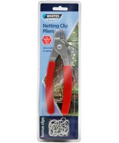 Netting Clip Pliers Red Handle to suit 16mm clips