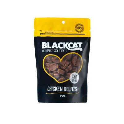 Blackdog cat treat chicken delights 60g