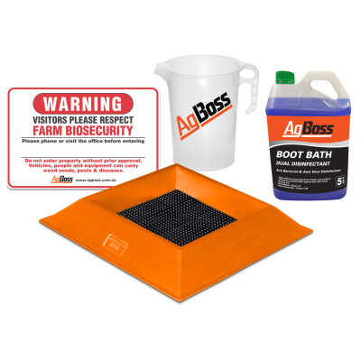 Biosecurity Package Deal with Disinfectant