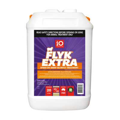 iO FLYK EXTRA Spray-On Sheep Blowfly Treatment