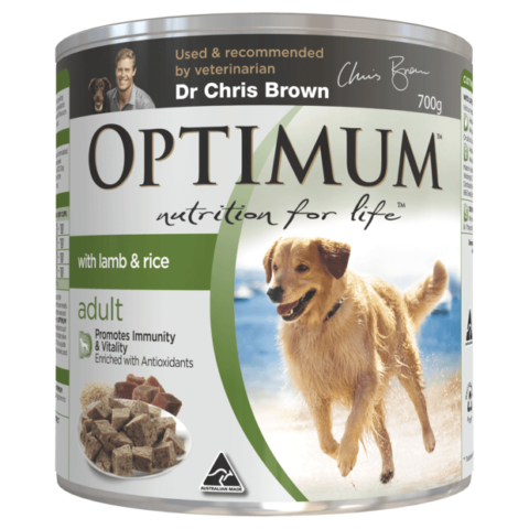 Optimum shops mature dog food