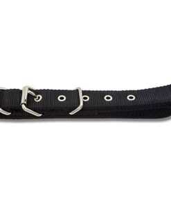 Dog Collar Padded Black 40cm