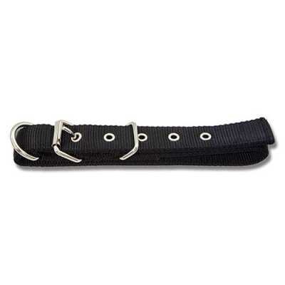 Dog Collar Padded Black 40cm