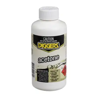 Diggers S Acetone 250ml