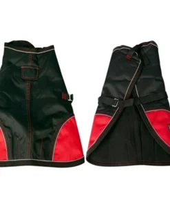 Pet One Night Walker Waterproof Black/Red 60Cm