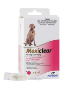 Moxiclear For Dogs Over 25Kg 3 Pack