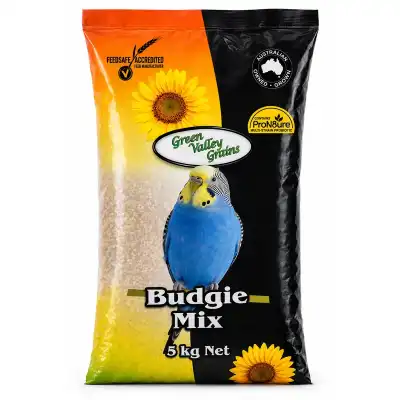 Green Valley Budgie Seed Mix 2kg for cage and aviary budgerigars