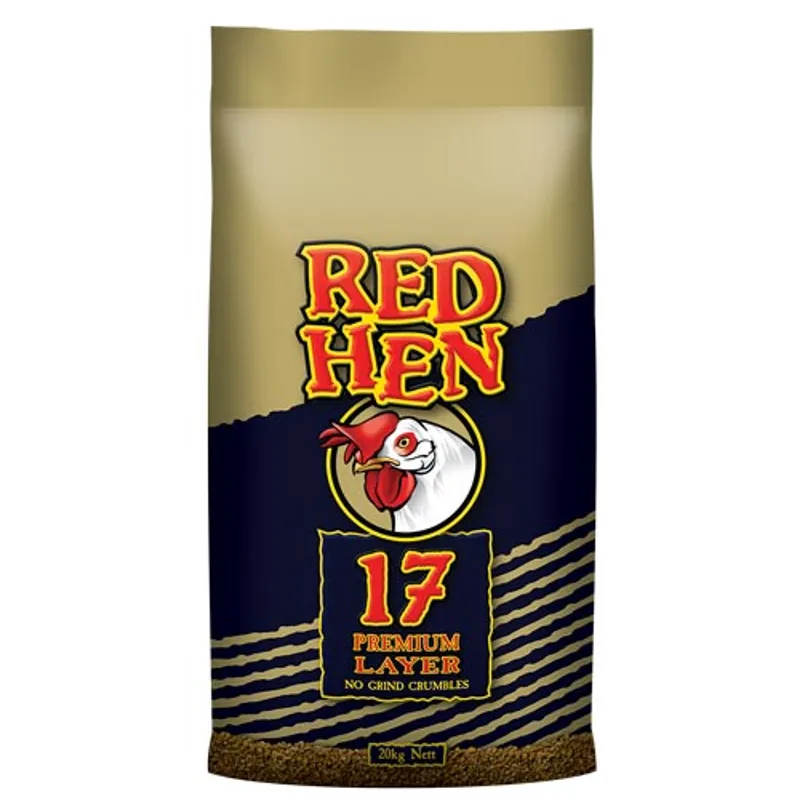 laucke red hen seventeen 20kg layer poultry feed
