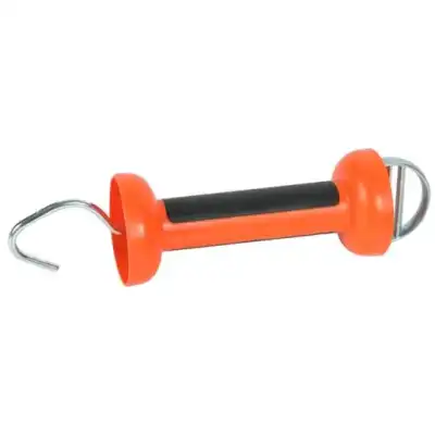 Gallagher G69703 rubber grip electric fence gate handle for rope braid and bungy