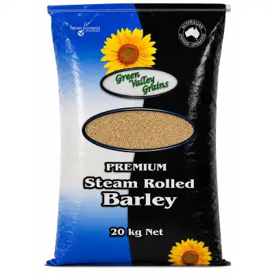 Barley Steamed Rolled 20kg livestock and horse feed