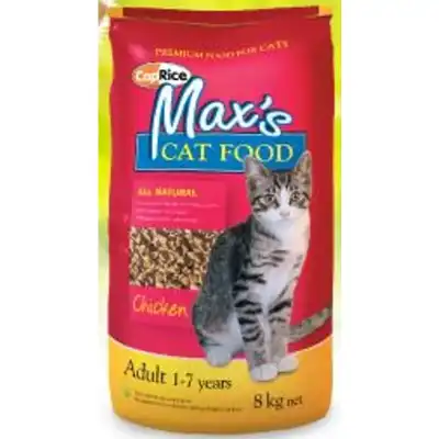 Max's Cat Food Chicken 8kg complete dry food for adult cats