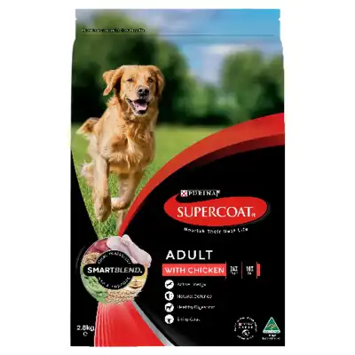 Supercoat Adult Chicken 2.8kg