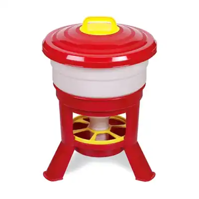 Bainbridge Plastic Poultry Feeder And Stand 30l